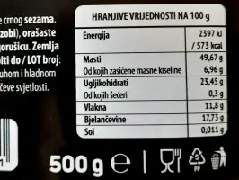 Sezam crni 500 g