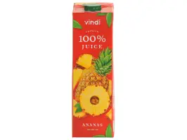 Vindi 100 % juice ananas 1 L