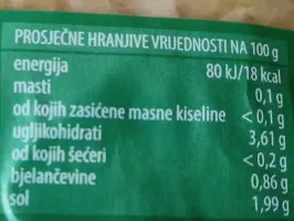 Kupus kiseli rezani 425 g