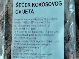 Šećer kokosovog cvijeta 200 g