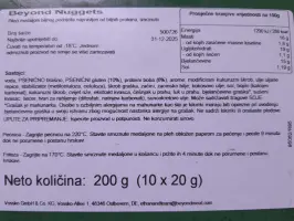 Nuggets Chicken style 10 x 20 g