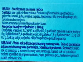 Pasirana rajčica 600 g