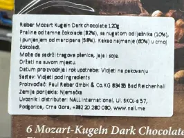 Mozart kugeln 120 g