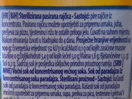 Pasirana rajčica 600 g