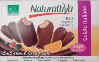 Sladoled od soje s narančom i šumskim voćem 6 x 35 g