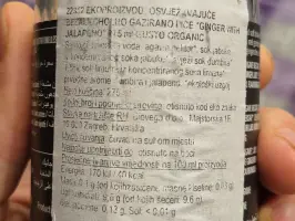 Fiery ginger with jalapeno 275 ml