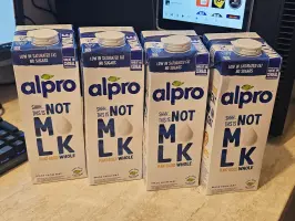 Shhh This Is Not Milk Plant-Based & Whole 3.5 % Fat 1 L