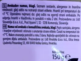 Guacamole/namaz od avokada 150 g